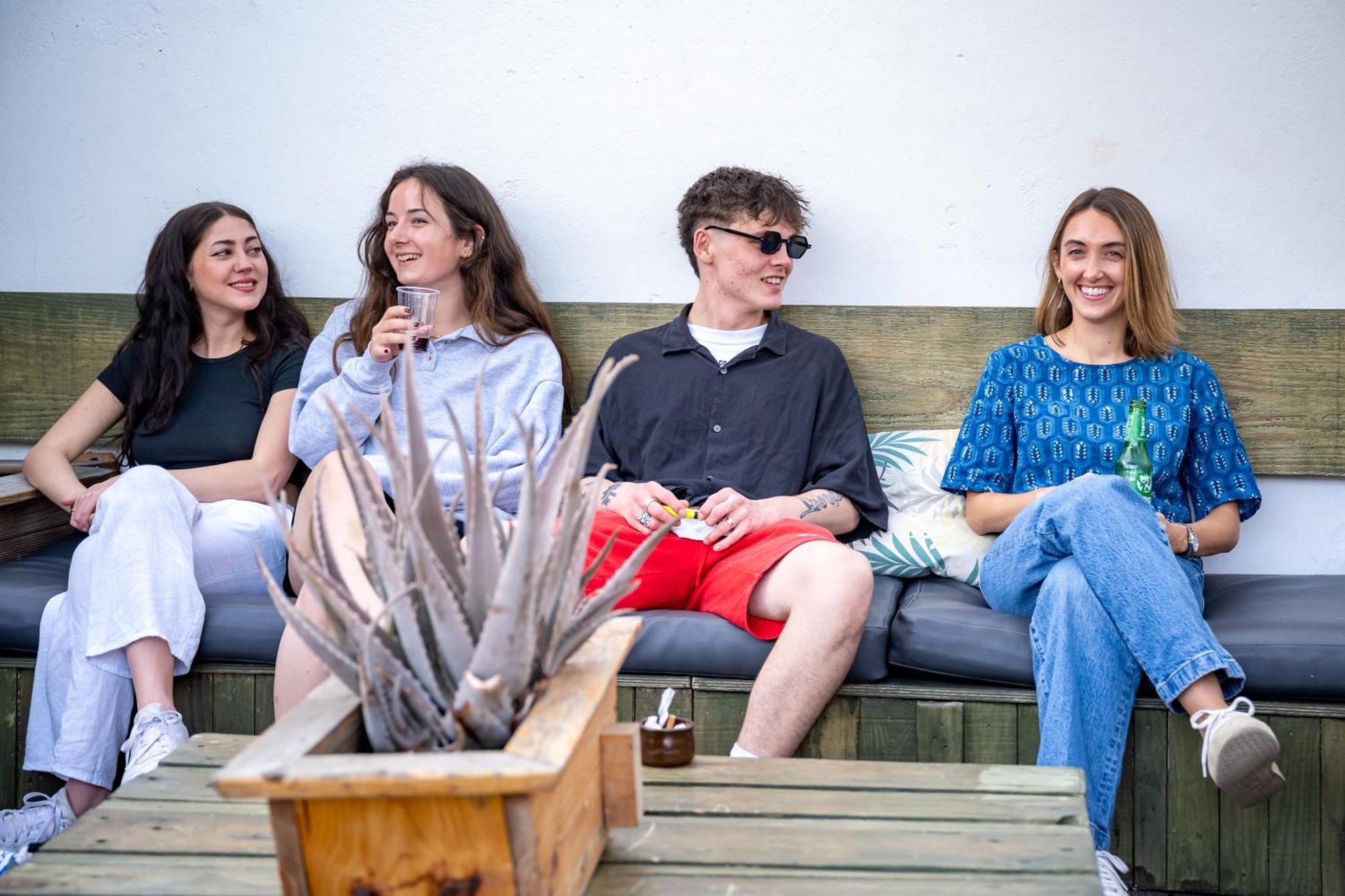 Las Palmas Rooftop Hostel 外观 照片